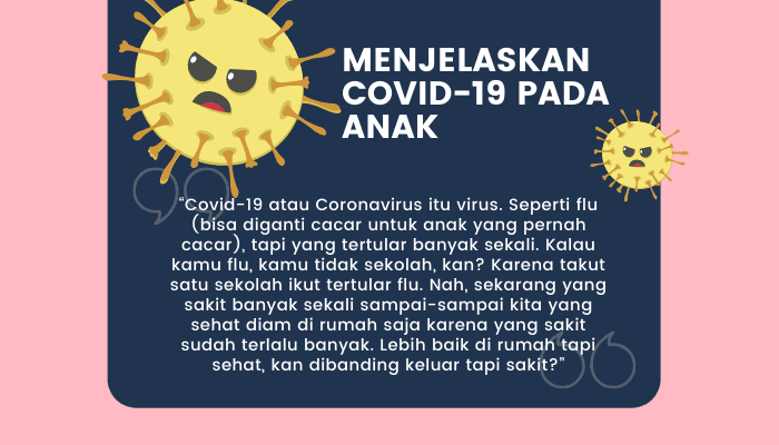 Infografik: Cara Menjelaskan Covid-19 pada Anak