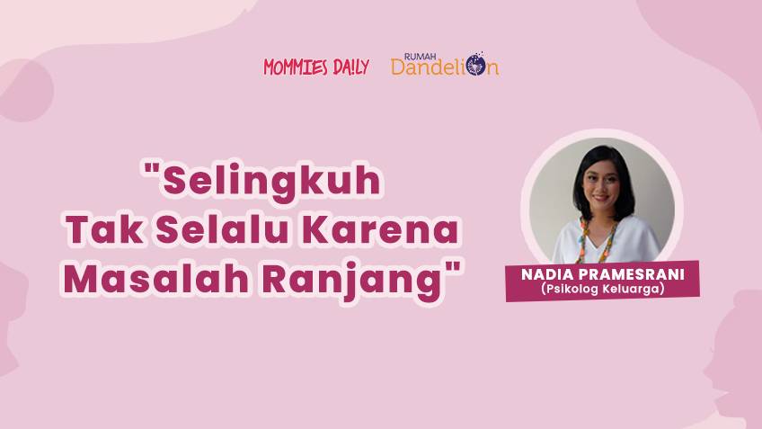 Selingkuh Tak Selalu Karena Masalah Ranjang