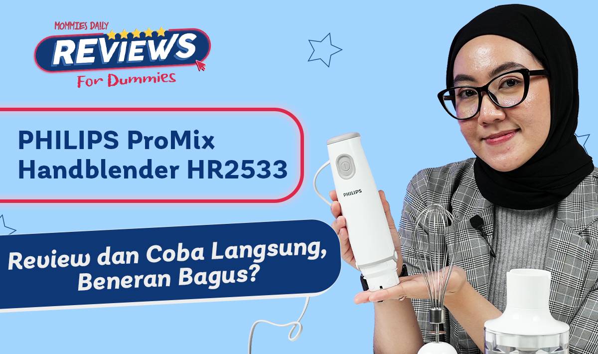 MD Review: Philips ProMix Handblender, Alat Praktis Bikin Bahan Makanan di Rumah