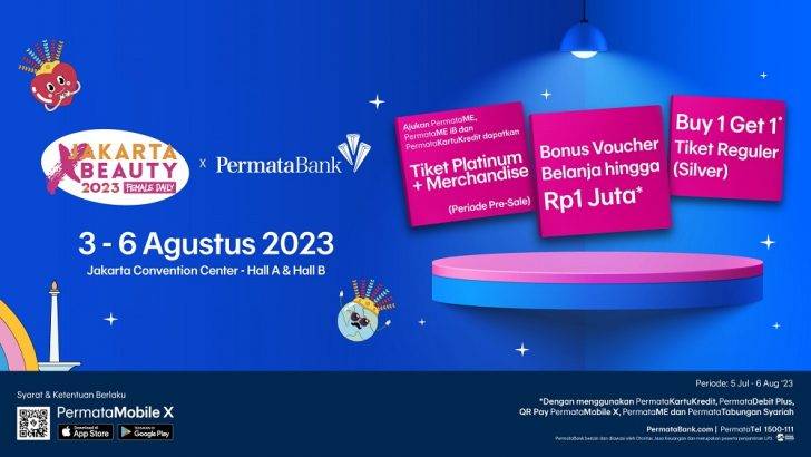 Baru di Minggu Ini: Kolaborasi PermataBank dan Female Daily X Beauty hingga Pameran KAWS Terbaru