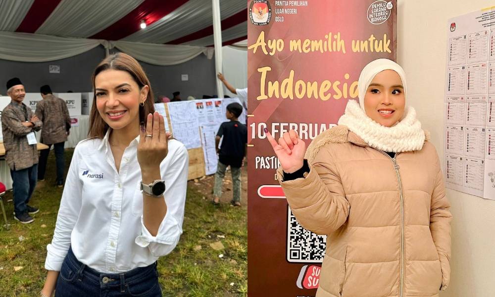 12 Gaya Artis Nyoblos di TPS, Ada yang Ikut Pemilu 2024 di Luar Negeri