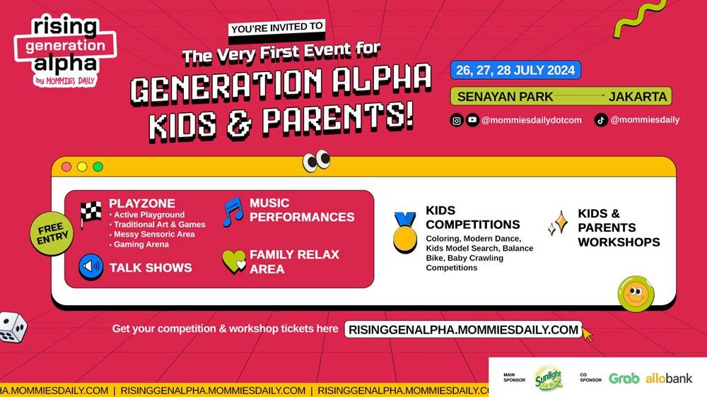 Tingkatkan Bonding Bersama si Kecil di Event Rising Generation Alpha by Mommies Daily!