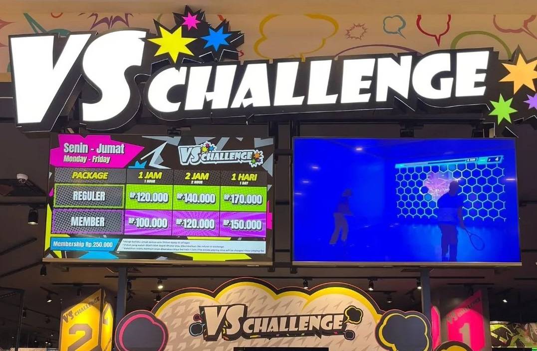 VS Challenge Jadi Pilihan Sport Park untuk Semua Usia, Cocok Buat Ngedate Juga!