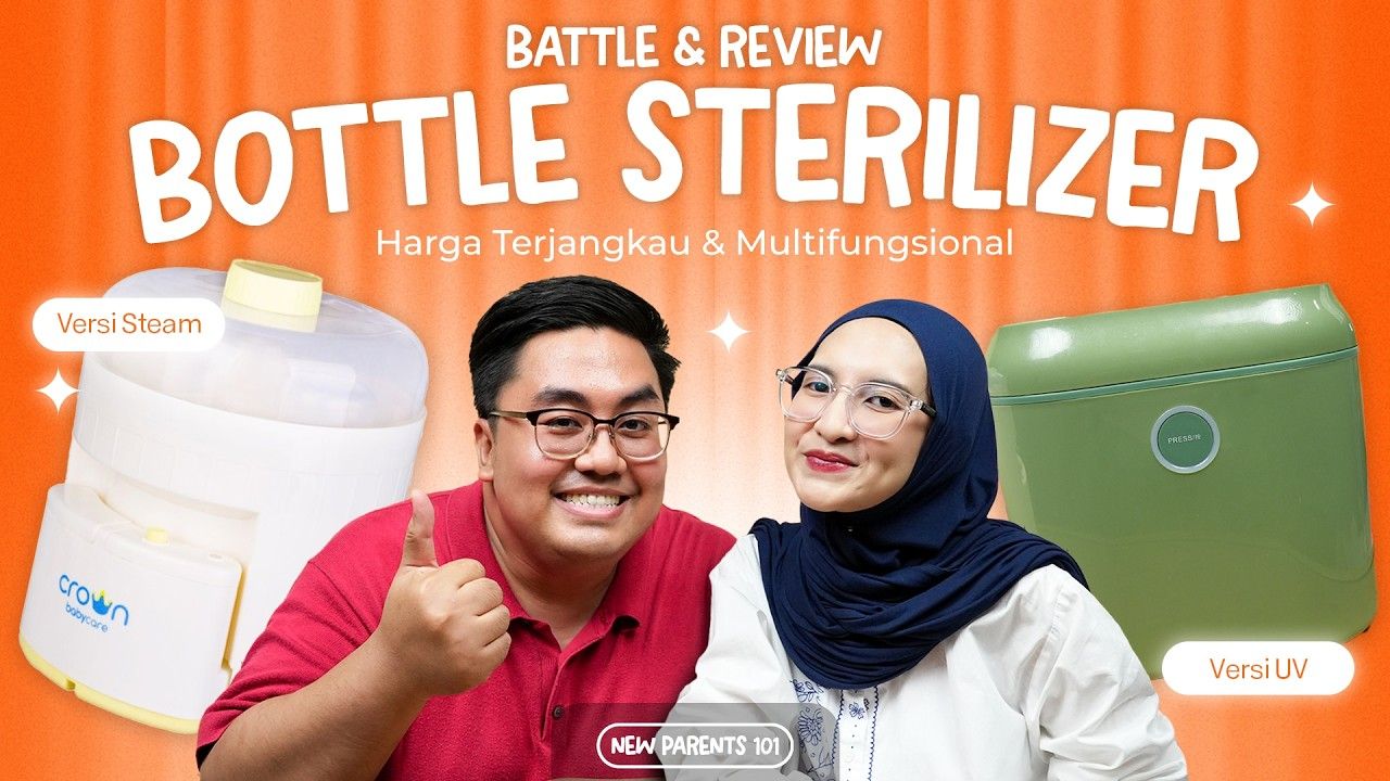 Review Sterilizer Bayi: Baby Care UV dan Crown Babycare Steam