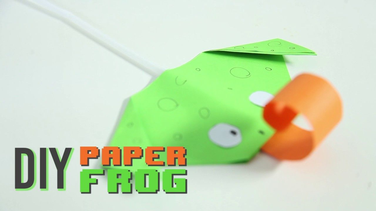 DIY Paper Frog