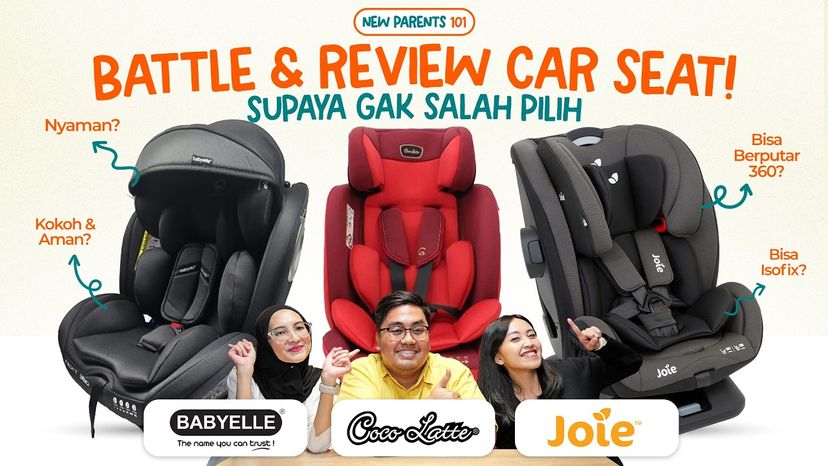 Review &amp; Battle Car Seat Harga Rp1 Jutaan, Aman dan Muat hingga 36 Kg!