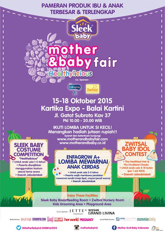 Datang dan Ramaikan Mother and Baby Fair 2015
