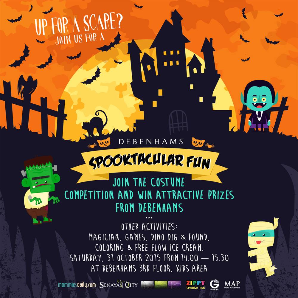 Debenhams Halloween Spooktacular Fun, Ajang Seru & Berlimpah Hadiah
