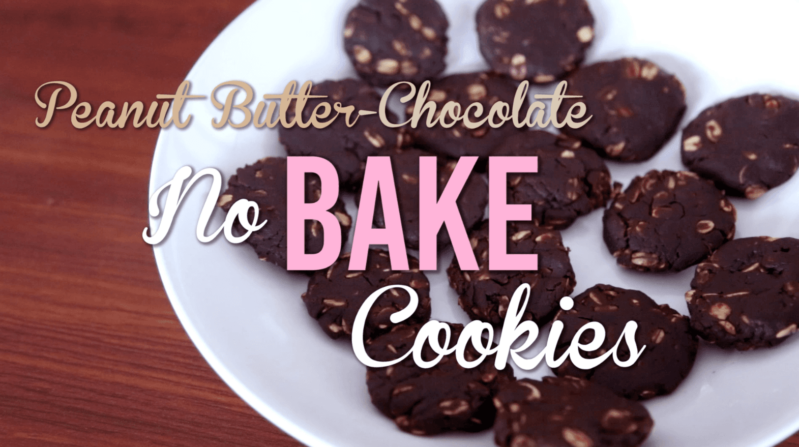 Peanut Butter Chocolate No Bake Cookies