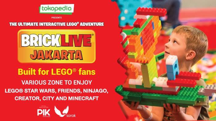 Main Lego Seharian di Bricklive Jakarta