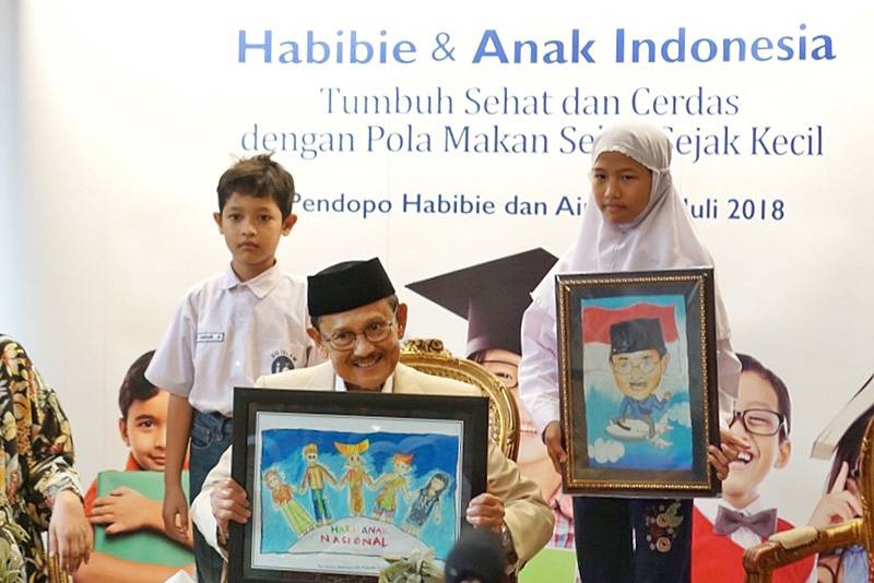 Ini Pesan BJ Habibie untuk Anak Indonesia di Hari Anak Nasional