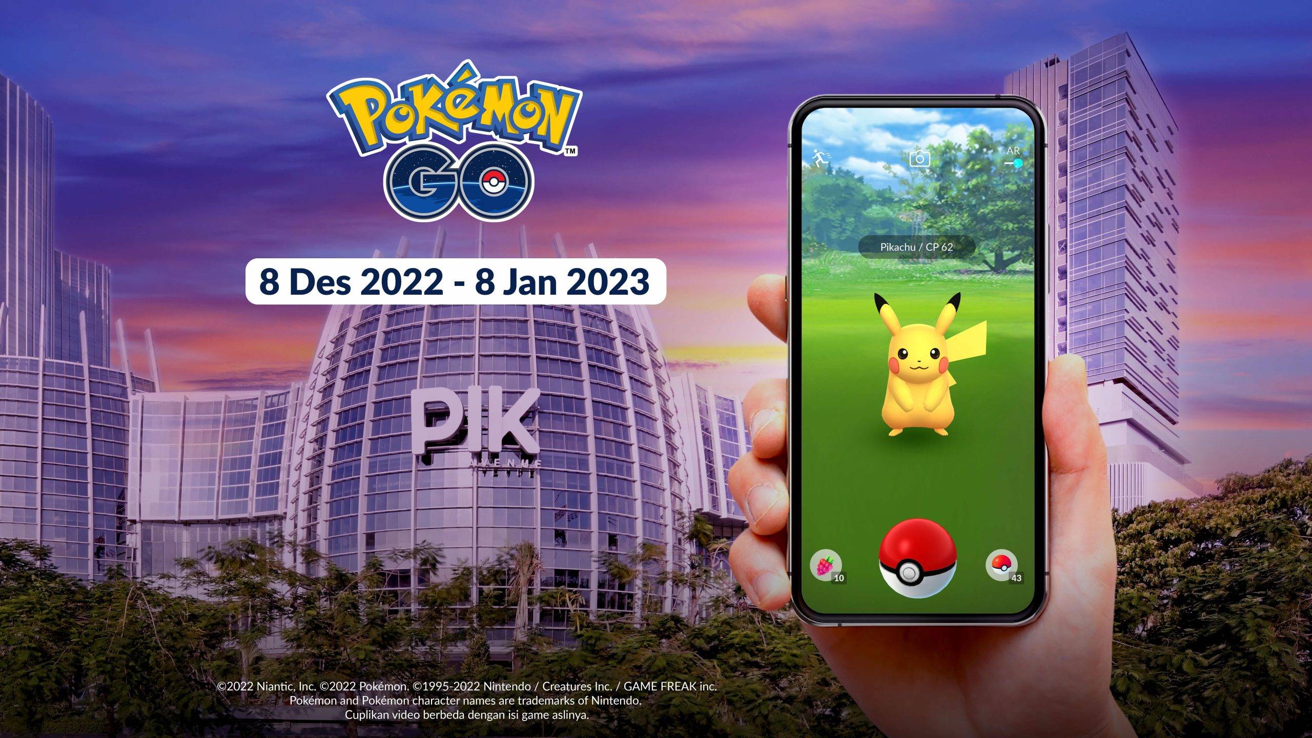 Baru di Minggu Ini: Year on TikTok 2022 Hingga Pokémon Festival Jakarta di Pantai Indah Kapuk