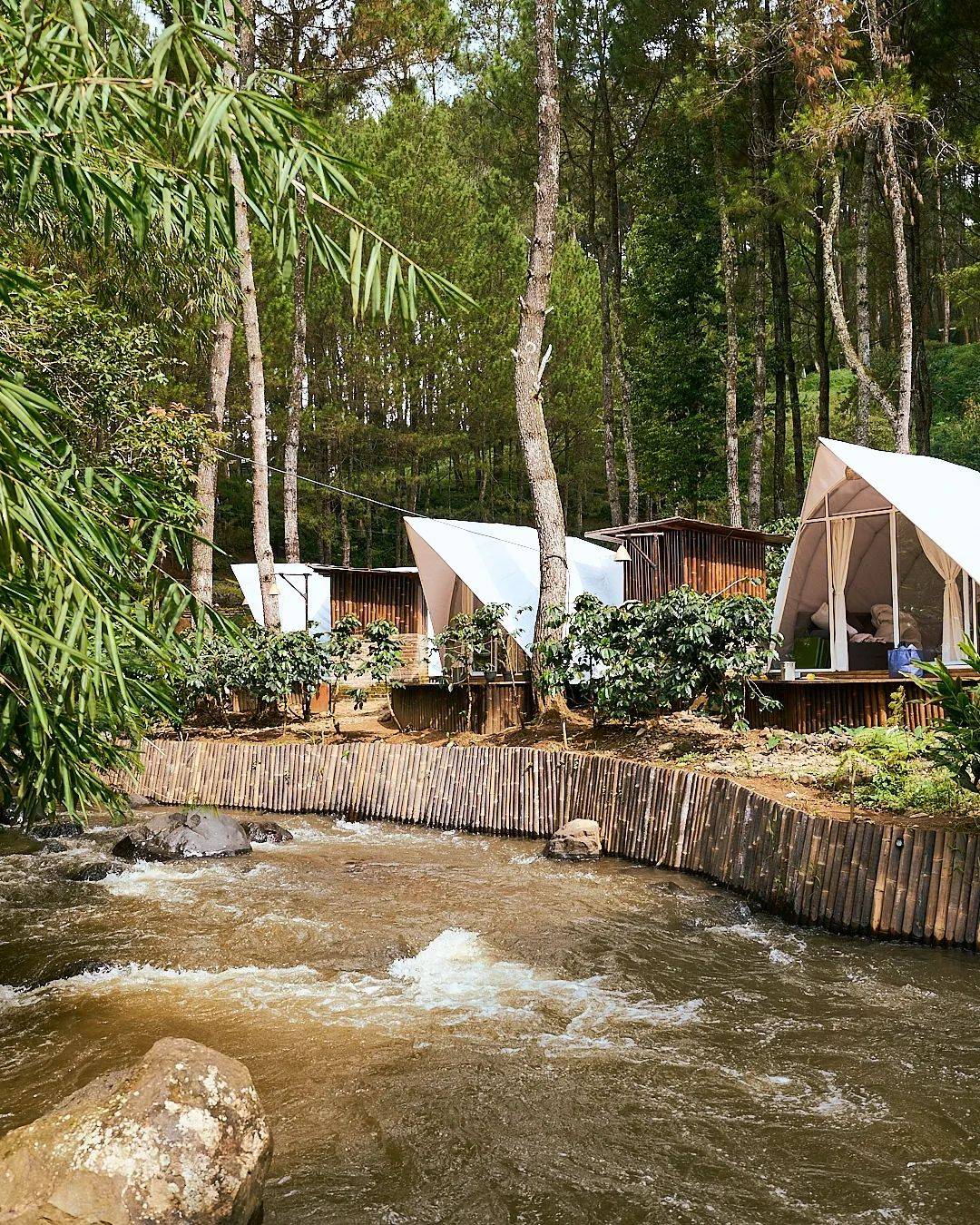 Review Glamping: Lux Camp Riverside di Pengalengan Bandung