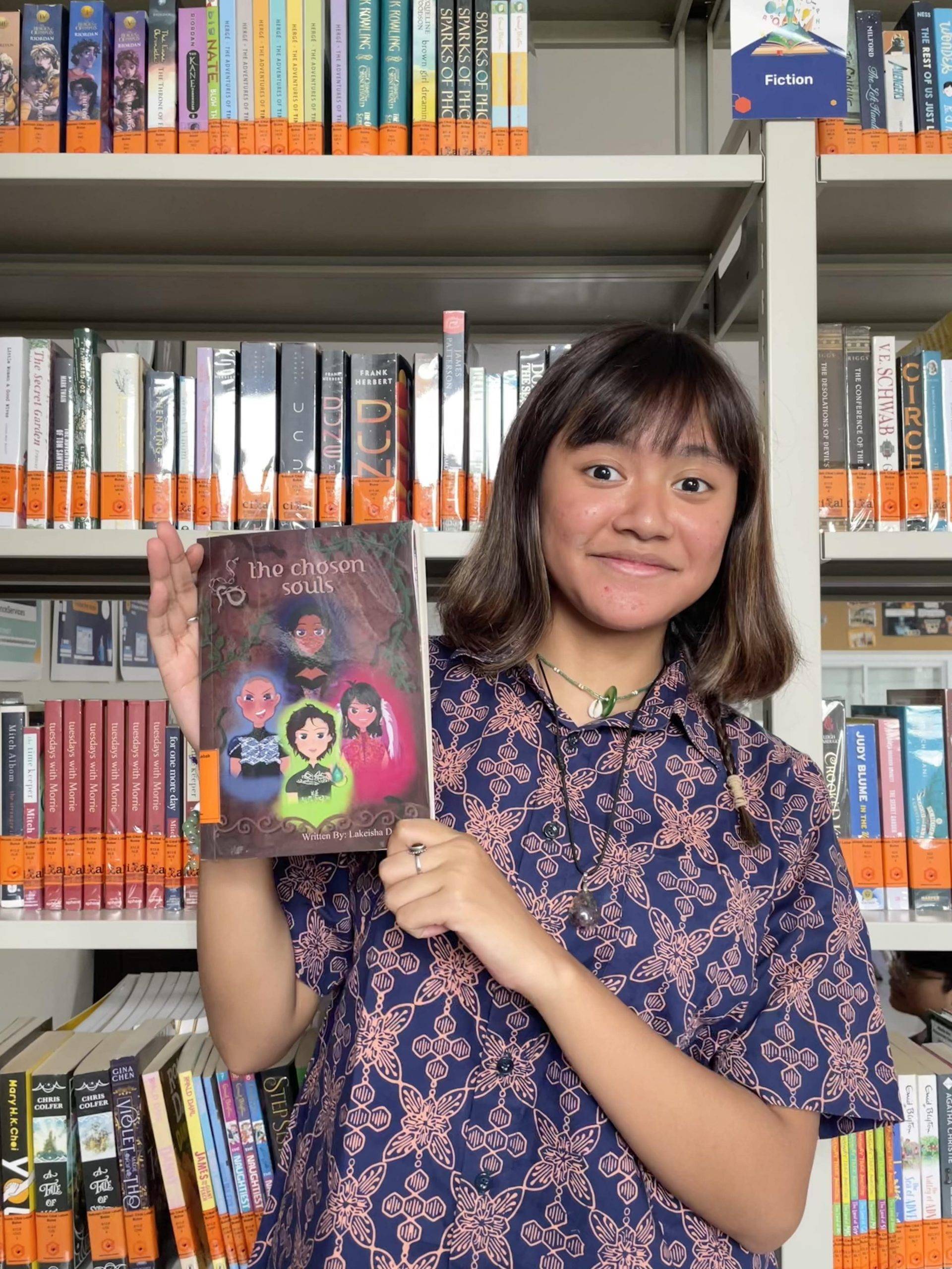 Lakeisha, Penulis Cilik yang Sukses Menulis Buku Superhero Remaja