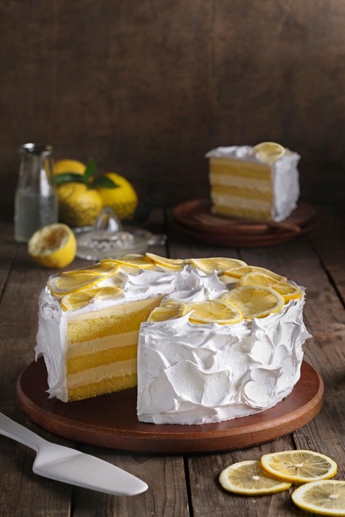 Lemon Meringue Supreme Cake HD