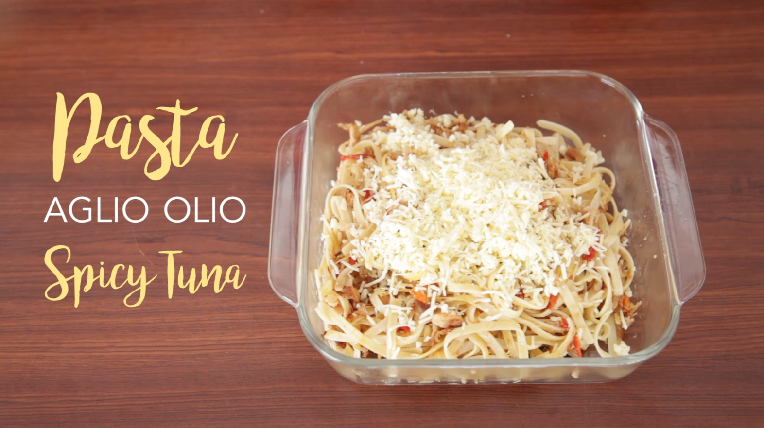 Aglio Olio Spicy Tuna Mommies Daily