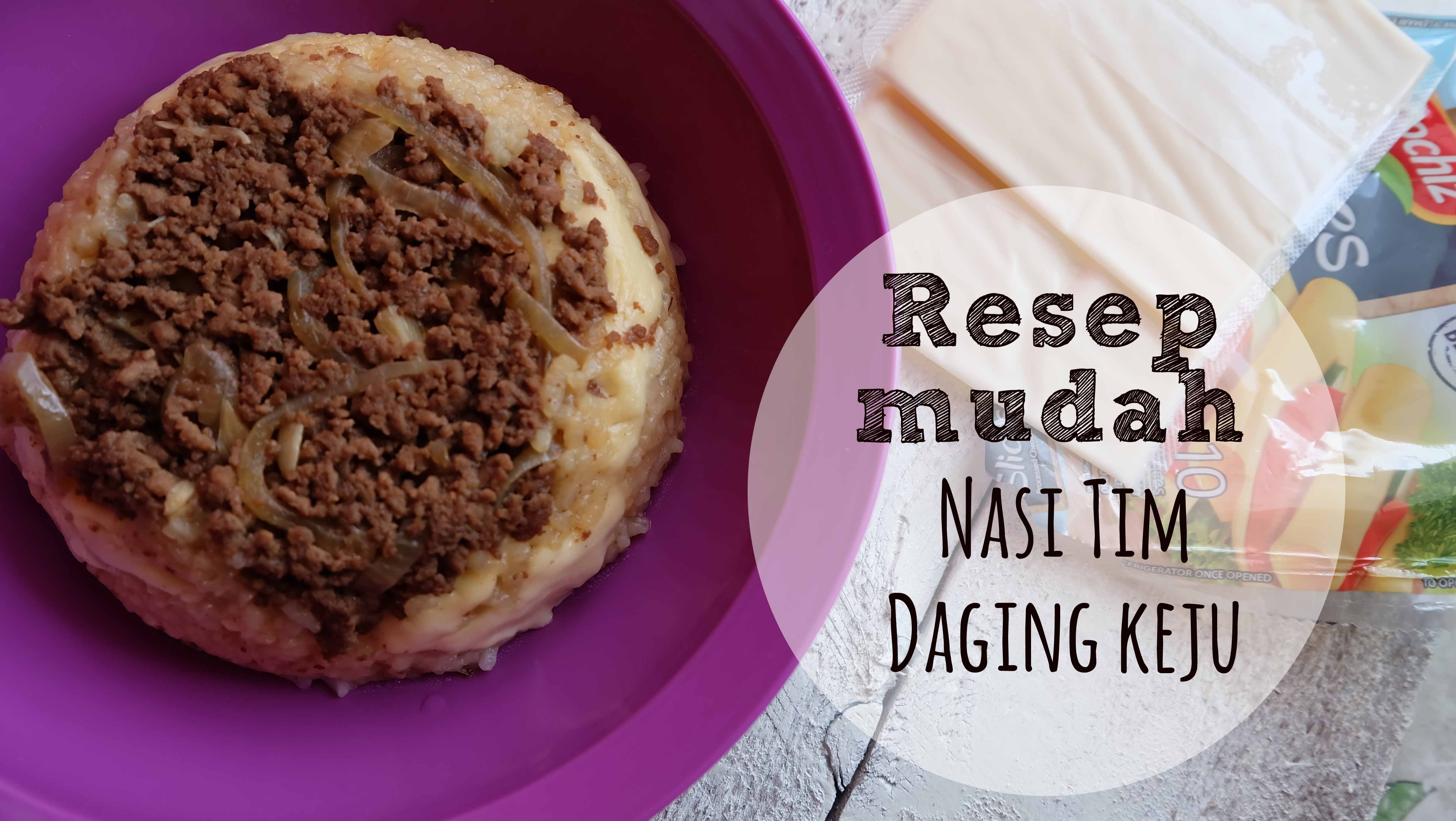 Resep Nasi Tim Daging Keju Buat yang Sakit