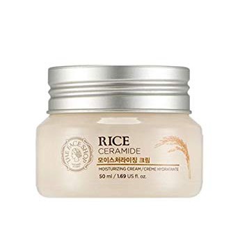 The Face Shop Rice & Ceramide Moisturizing Cream - skincare dengan kandungan ceramide