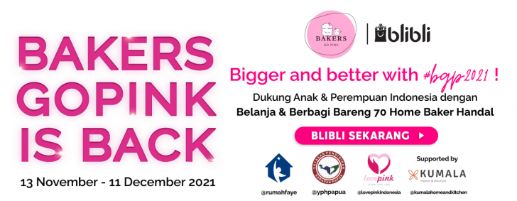 Bakers Go Pink x Blibli