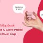 cara pakai menstrual cup