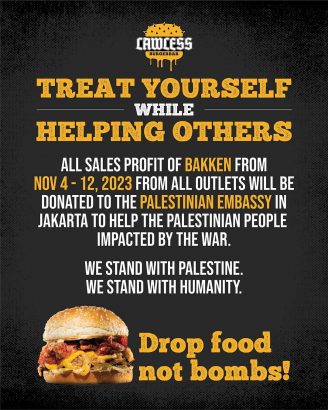 donasikan penjualan ke palestina