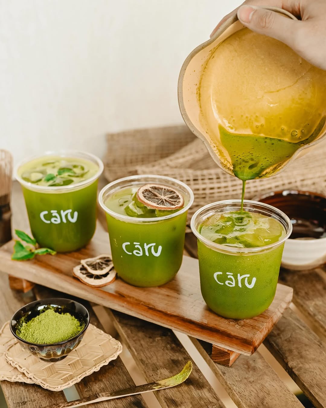 minuman matcha