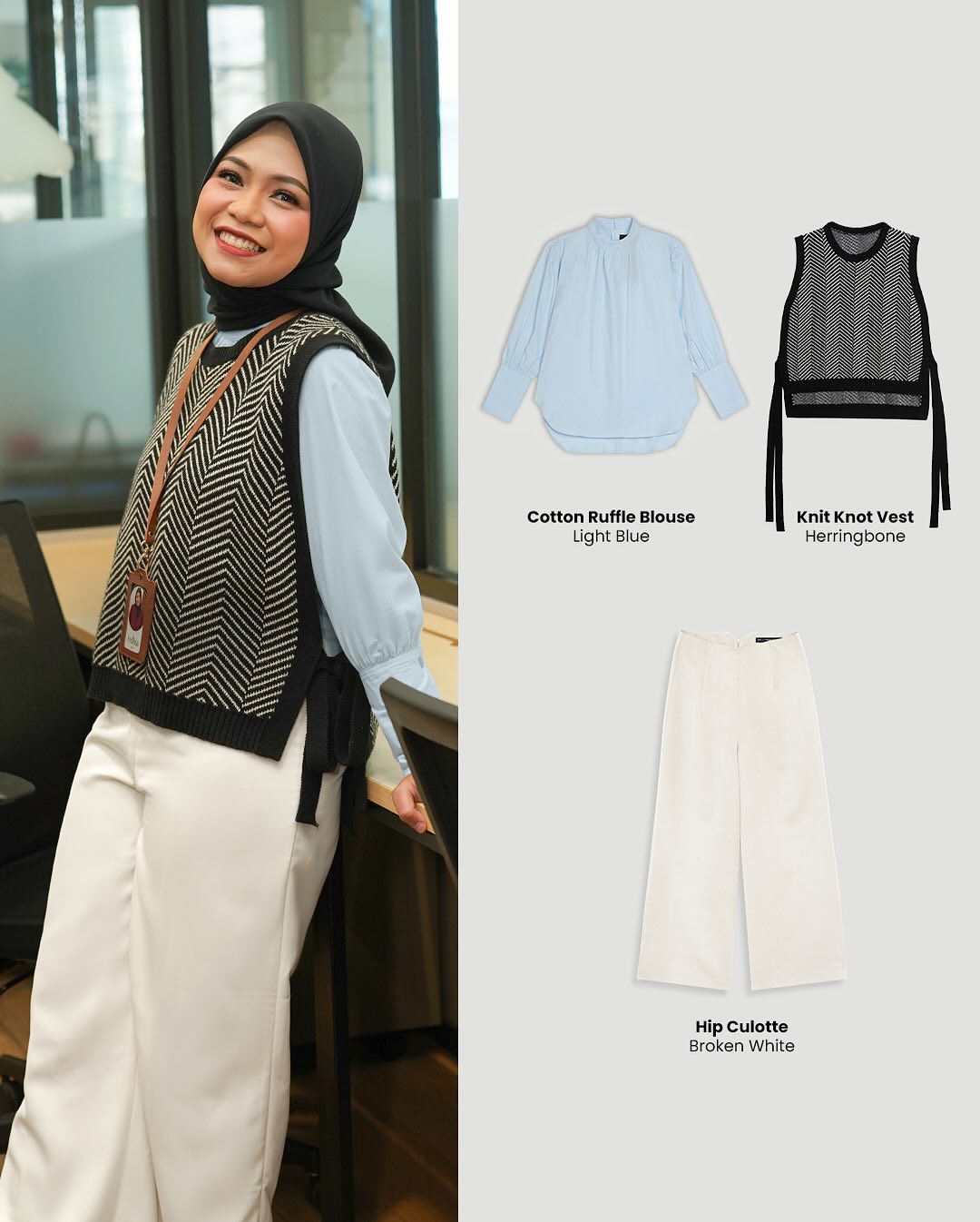  Brand Fashion Lokal untuk ke Kantor,