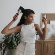 hair straightener brush