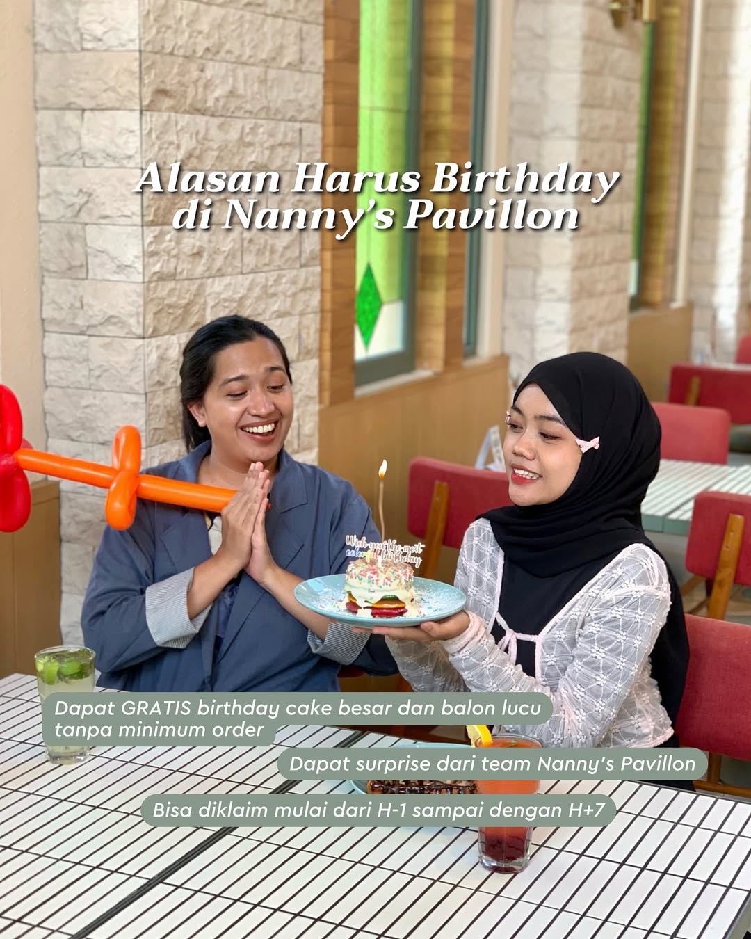 promo ulang tahun makan gratis birthday treat