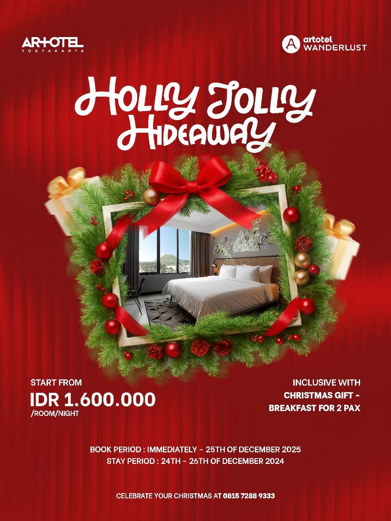 Mau Staycation Murah? 20 Hotel dengan Promo Natal & Tahun Baru Harga Mulai dari Rp600 Ribuan