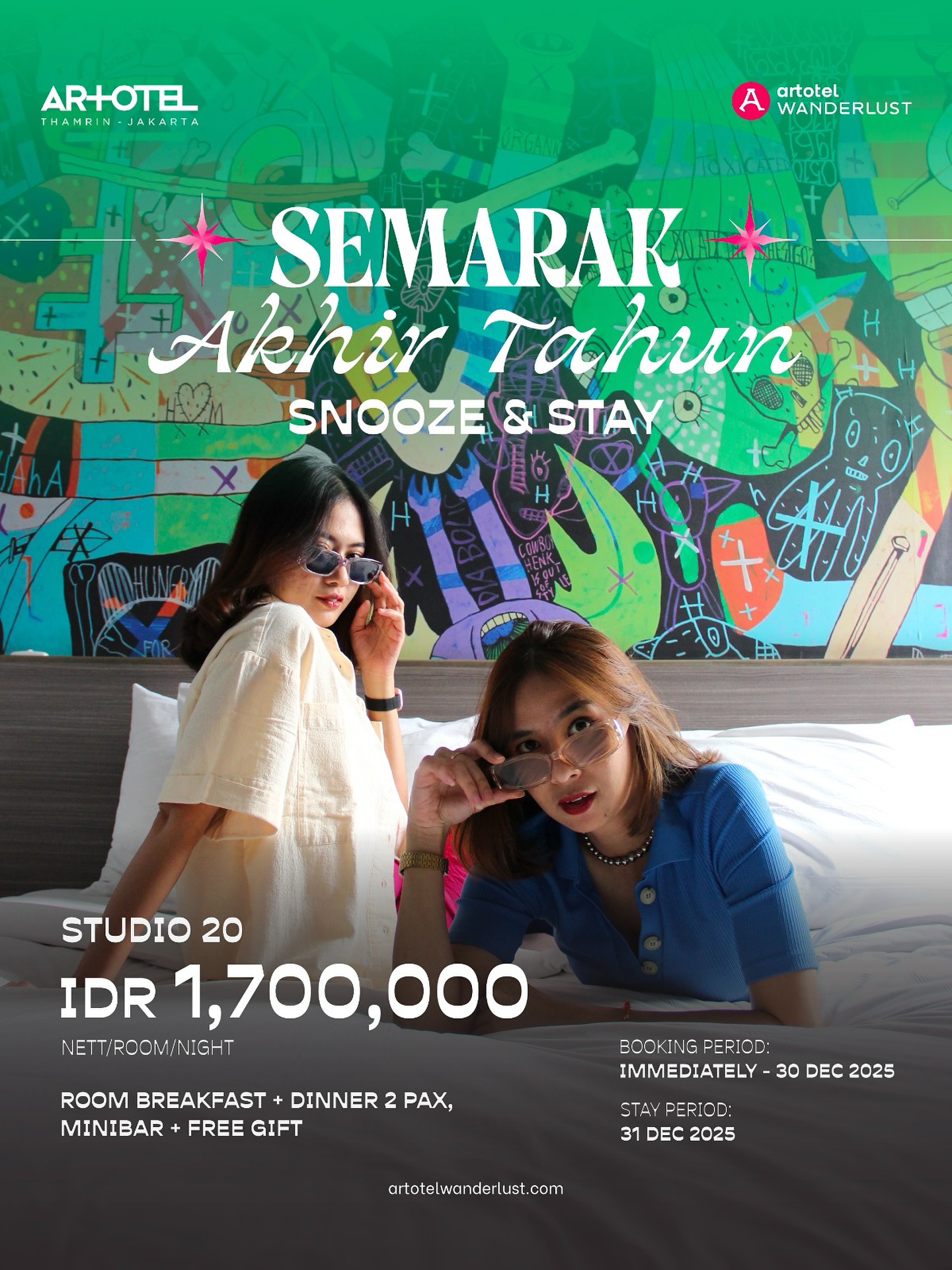 Mau Staycation Murah? 20 Hotel dengan Promo Natal & Tahun Baru Harga Mulai dari Rp600 Ribuan