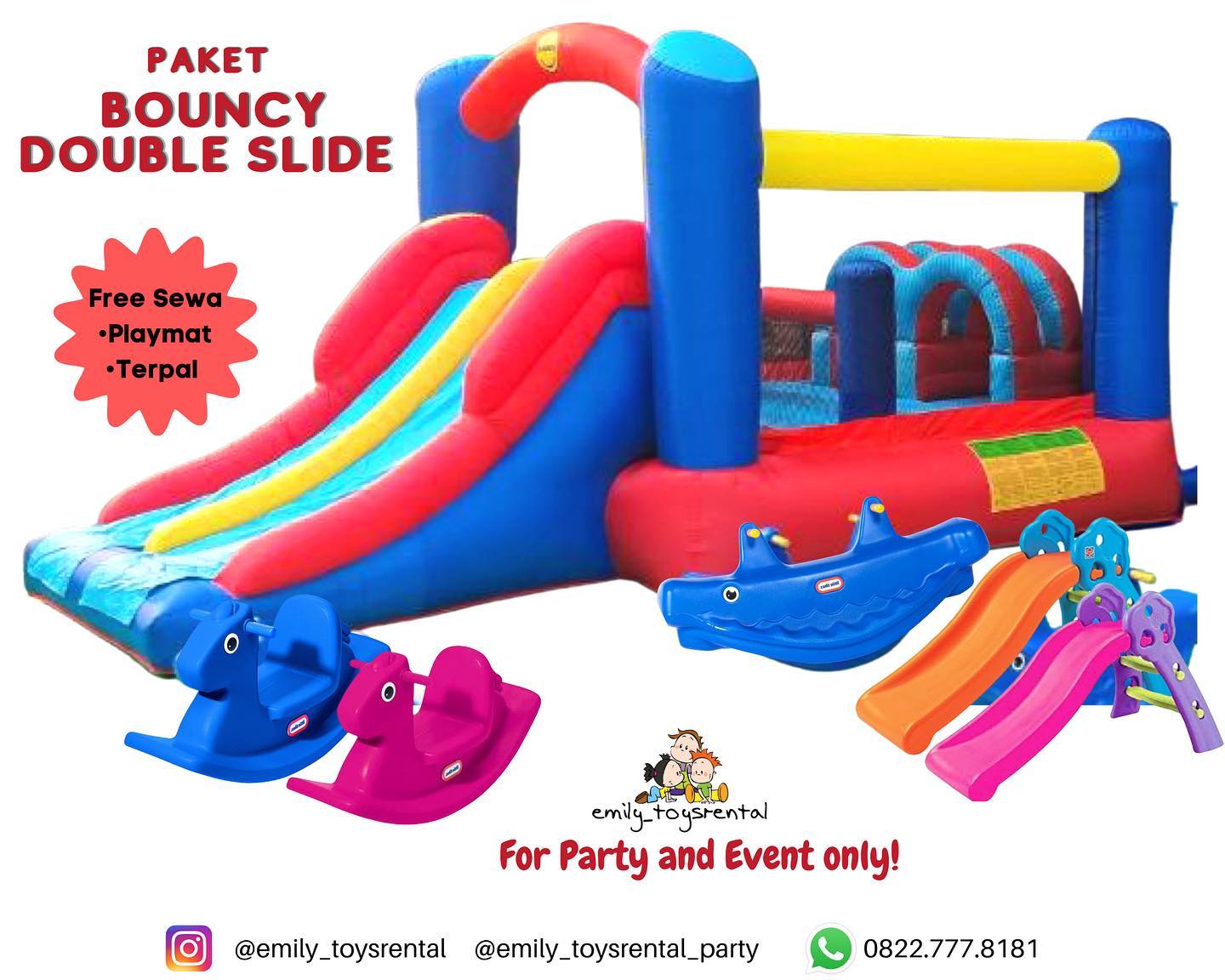 10 Tempat Sewa Mainan untuk Birthday Party dan Liburan Anak, Mulai Rp300 Ribuan, Rumah Auto Jadi Playground!