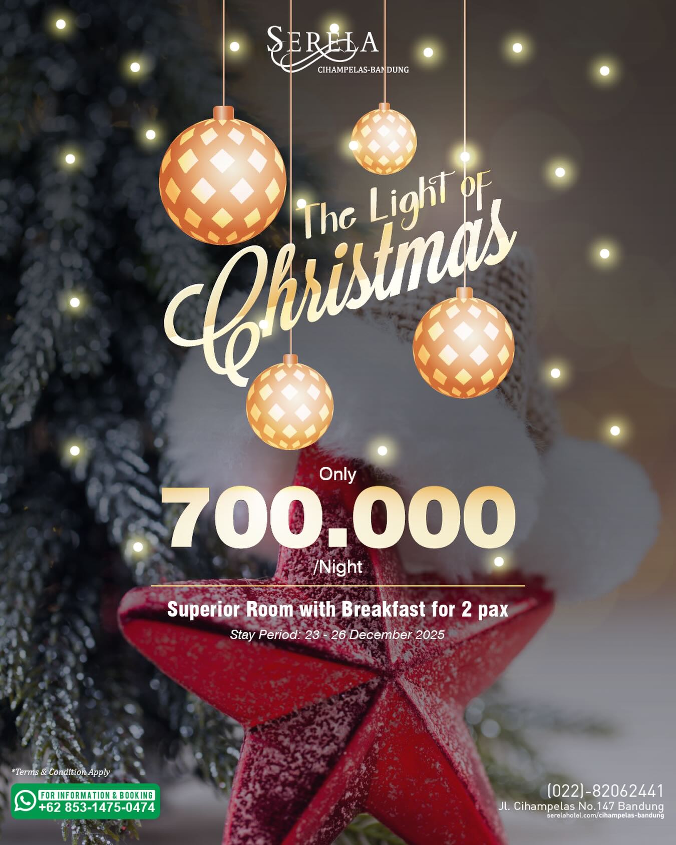 Mau Staycation Murah? 20 Hotel dengan Promo Natal & Tahun Baru Harga Mulai dari Rp600 Ribuan