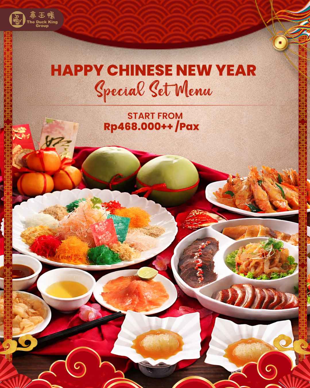 Daftar Promo Paket Dining dan Hampers Chinese New Year 2026