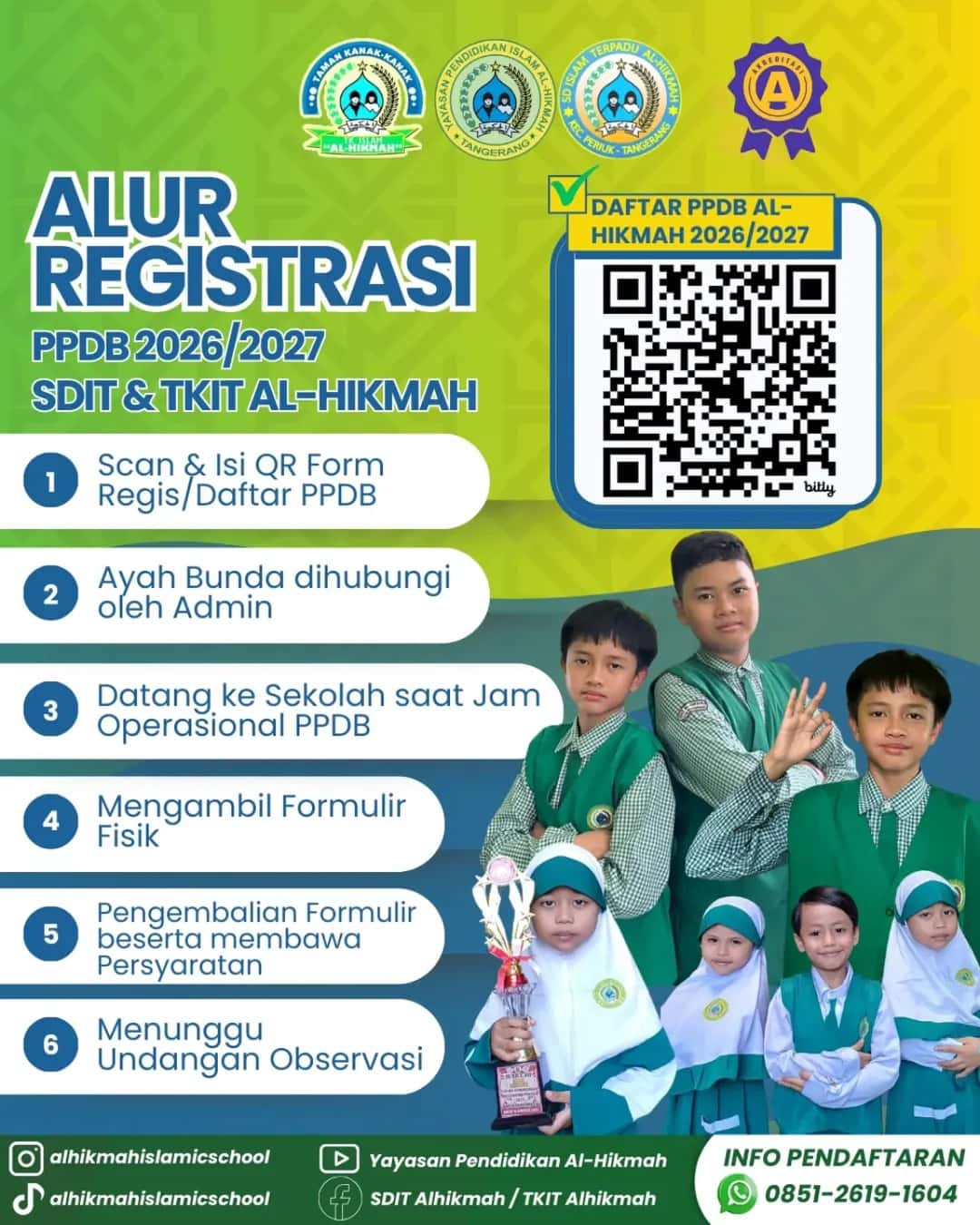 SD Islam Tahfidz Terbaik di Tangerang dan Tangerang Selatan
