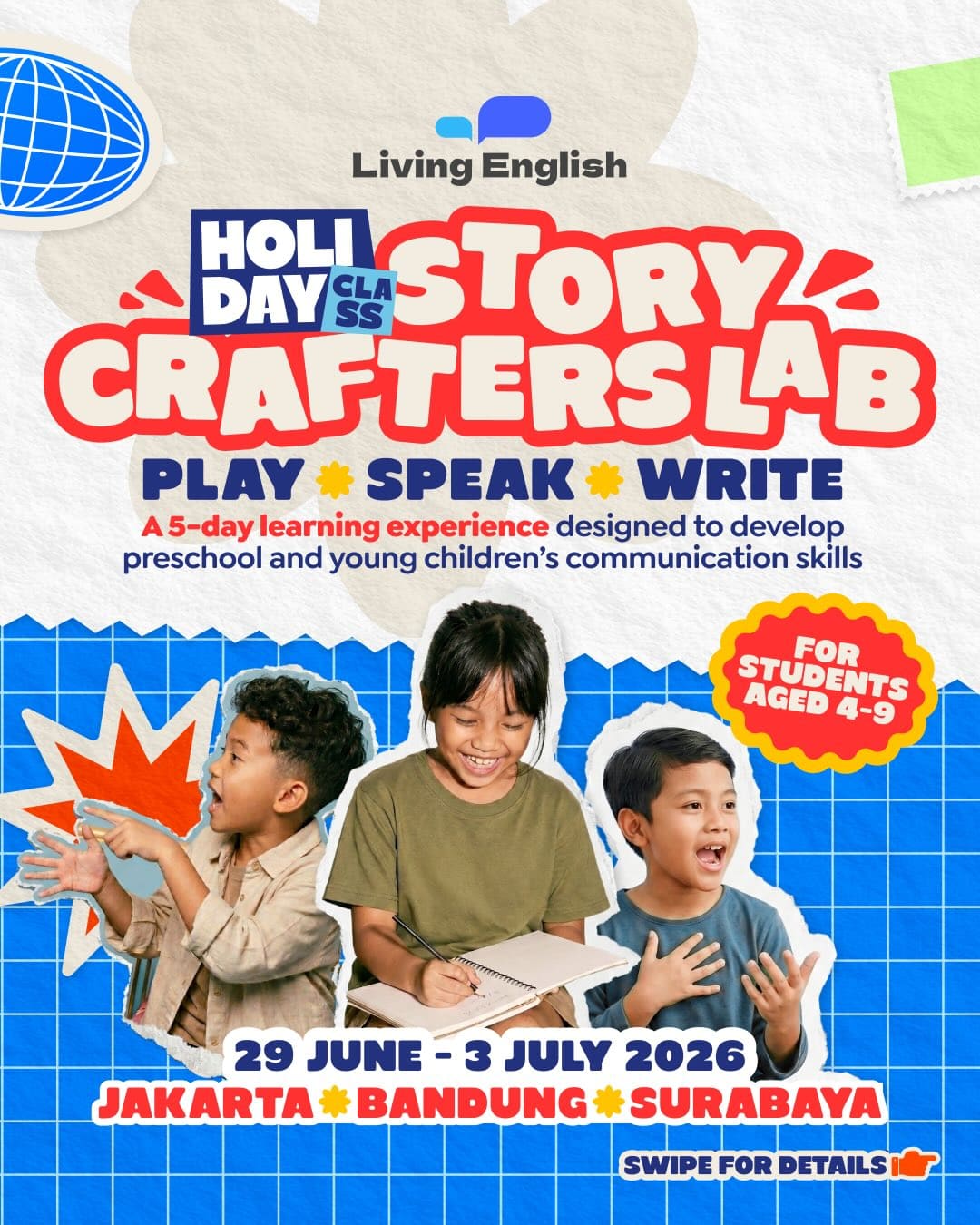  Holiday Program Anak 2026: Sensory Play hingga Leadership Camp