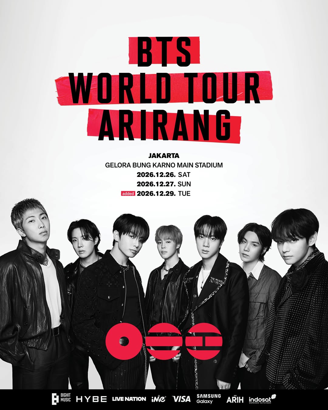 Konser Internasional di Indonesia Juni–Desember 2026, LANY hingga BTS