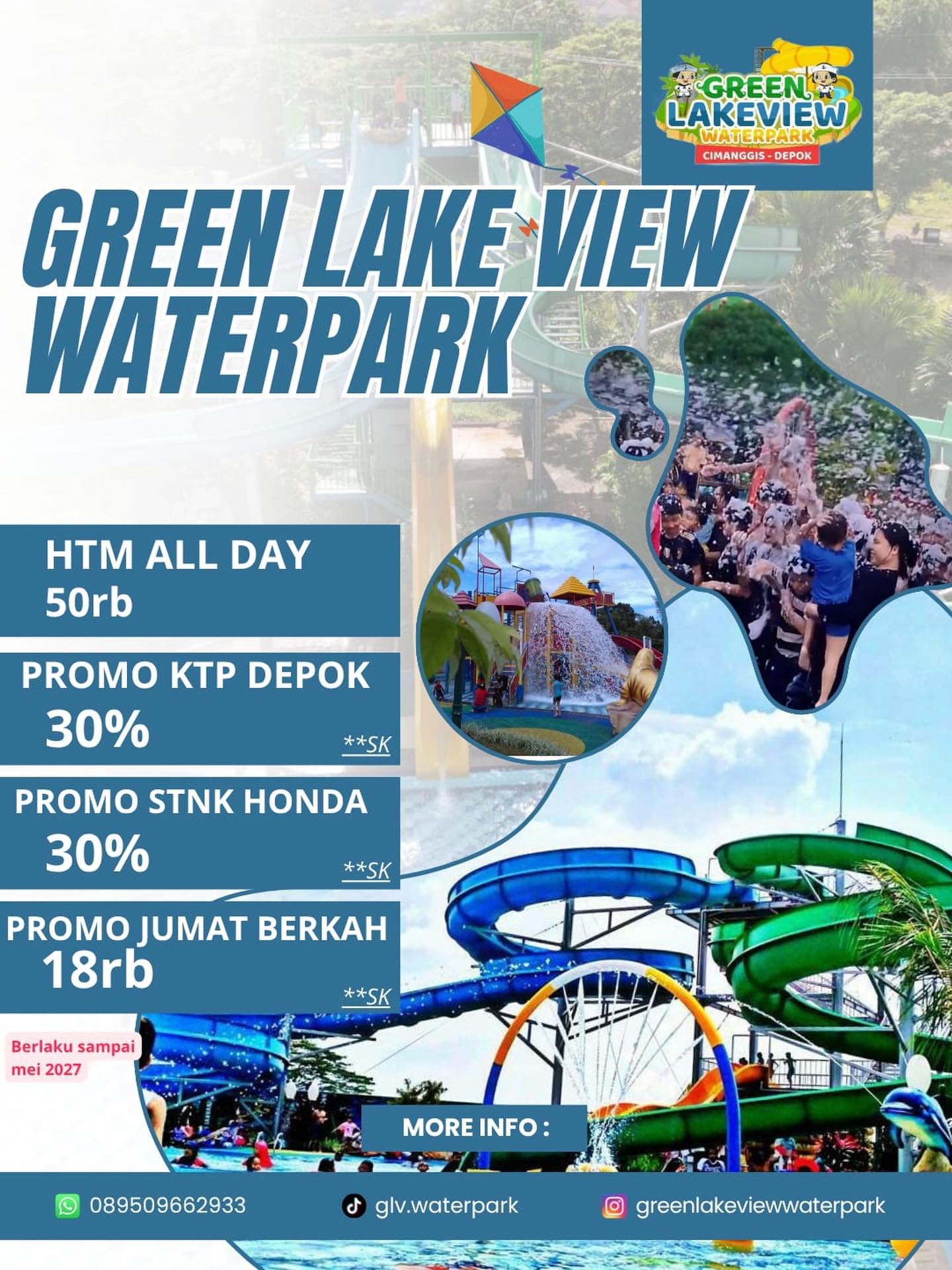 Tempat Main Air Anak di Jabodetabek: Waterpark dan Kolam Renang