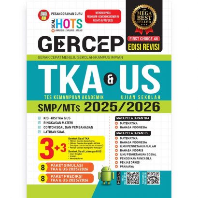 Rekomendasi Buku Latihan Soal TKA SMP dan SMA 2026