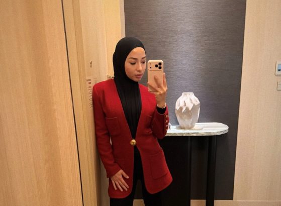gaya hijab dan outfit