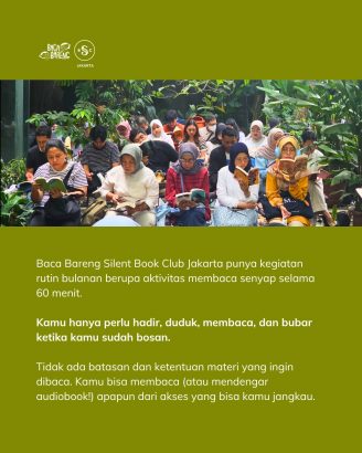 Rekomendasi Komunitas Buku di Jakarta, Bisa Baca Bareng sambil Cari Teman Baru