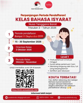 Tempat Kursus Bahasa Isyarat Pemula, dari Online hingga Tatap Muka